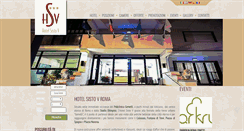 Desktop Screenshot of hotelsistov.com